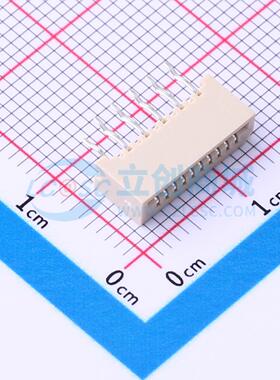 连接器 AFB10-S10HCC-00 插件,P=1mm(交错脚) 无锁 10P 单侧触点/