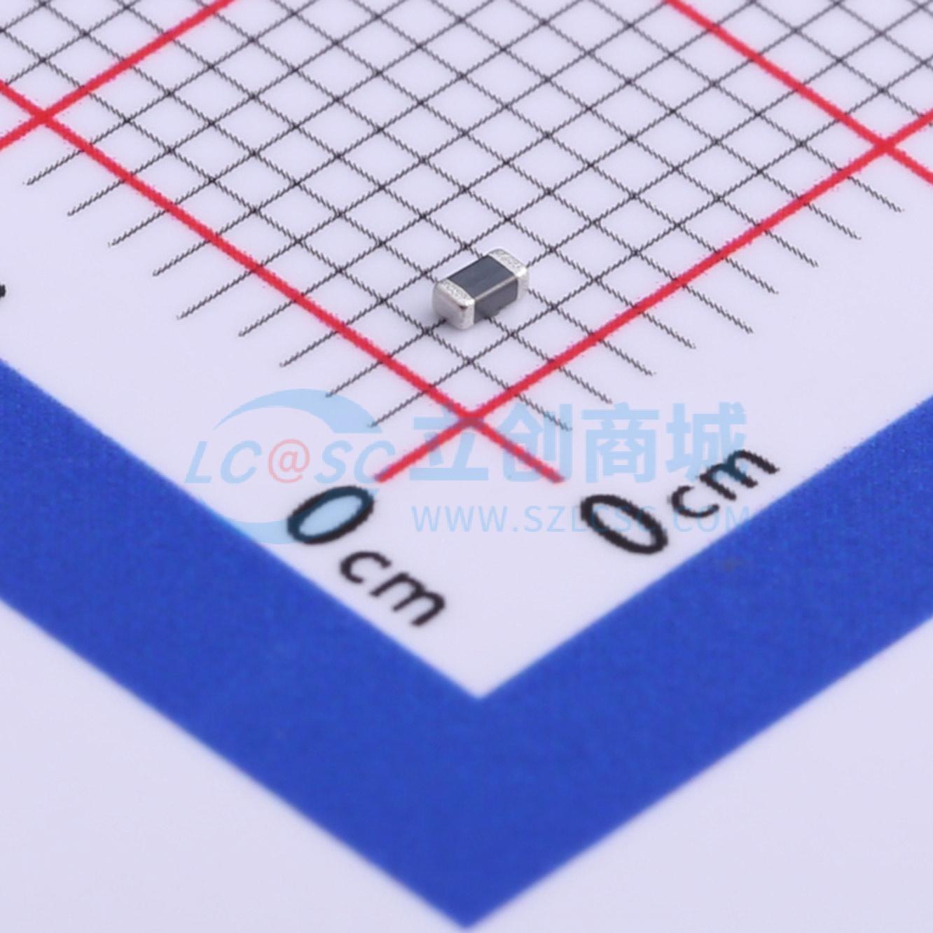 50只 磁珠 MPZ1608S260ATAH0 0603 26Ω@100MHz ±25% 7mΩ 6A 原