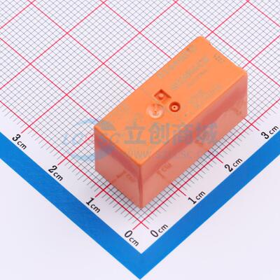 功率继电器 RT444012 插件,12.7x29mm 12V 原装 电子元器件配单