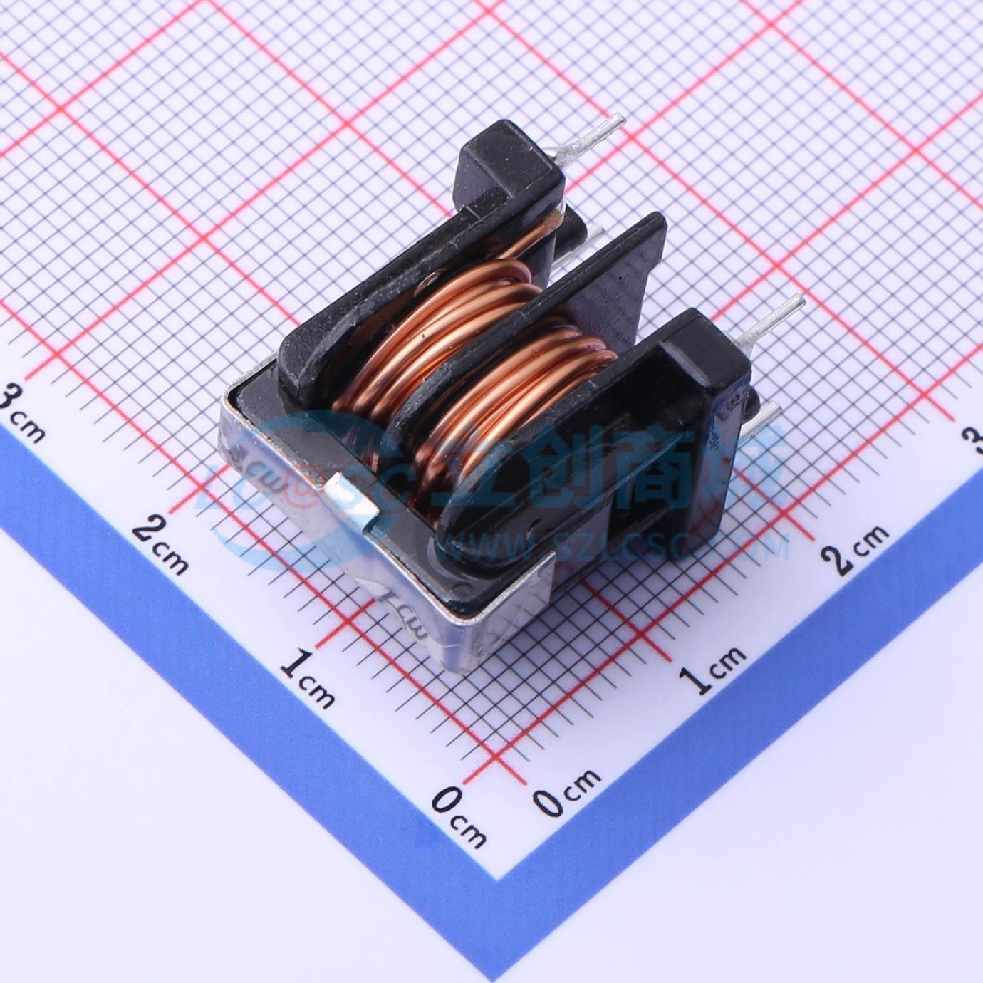 共模滤波器 PDUUAT105-102MLN 插件,19.5x18x23mm 1mH@1kHz 原装