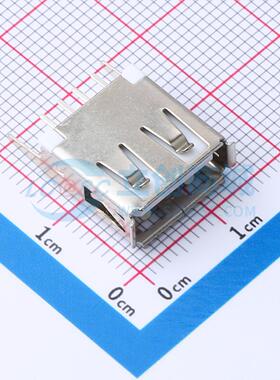 USB连接器 USB-256-BRYH137 插件 母 直插 原装 电子元器件配单