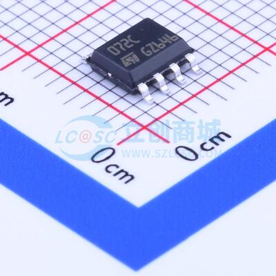 FET输入运放 TL072CDT SOIC-8 原装正品 电子元器件配单