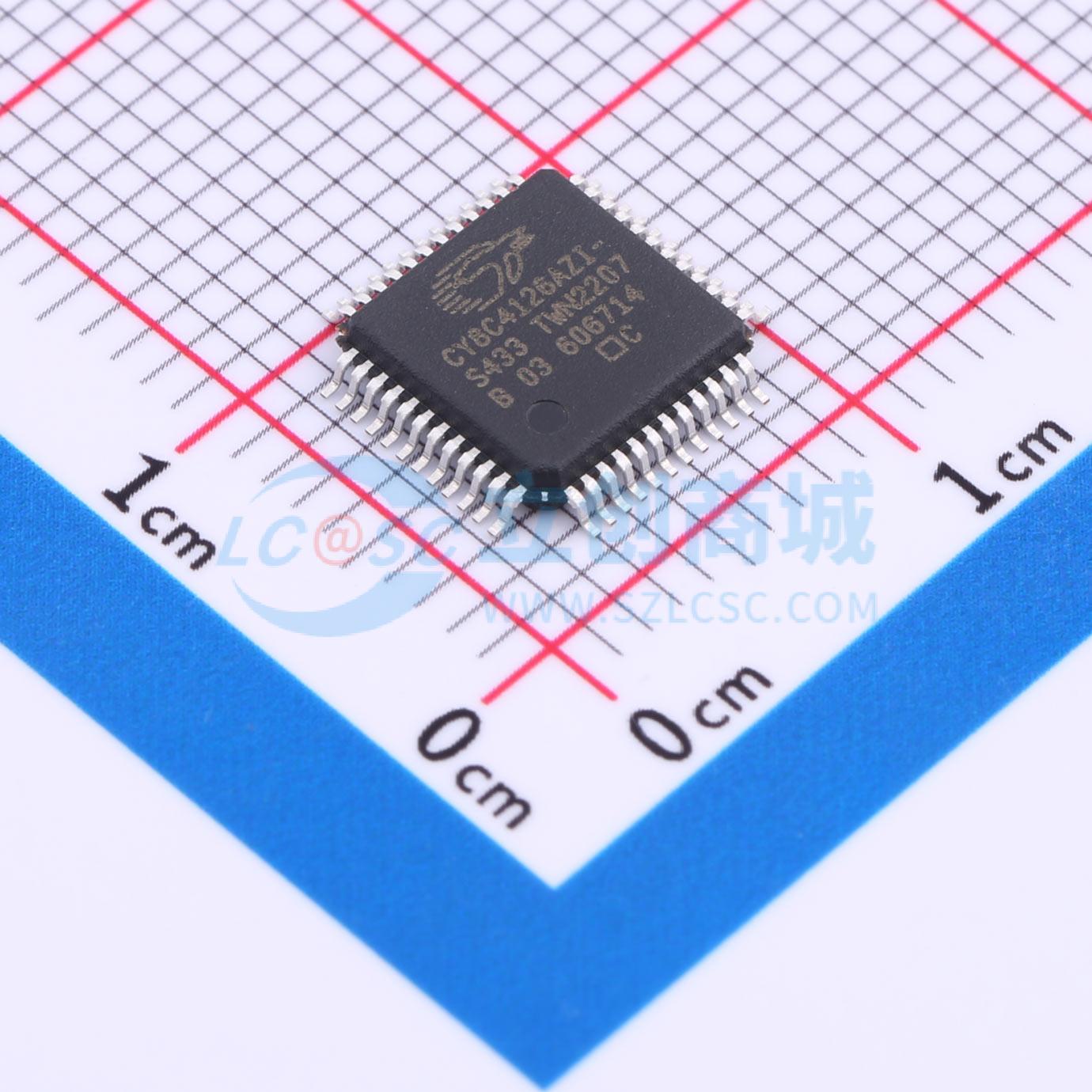 单片机(MCU/MPU/SOC) CY8C4126AZI-S433 TQFP-48(7x7) 电子元器件