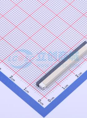 连接器 KH-CL0.5-H2.0-60PIN SMD,P=0.5mm,卧贴 抽屉式 60P 下接