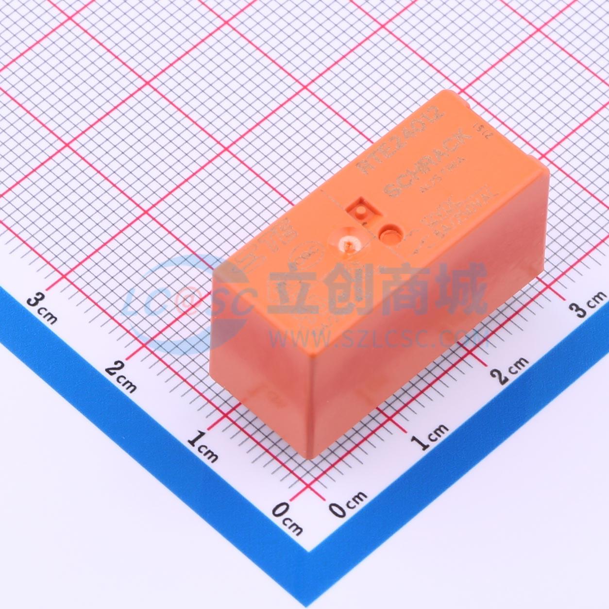 功率继电器 RTE24012 DIP,12.7x29mm 原装正品 电子元器件配单