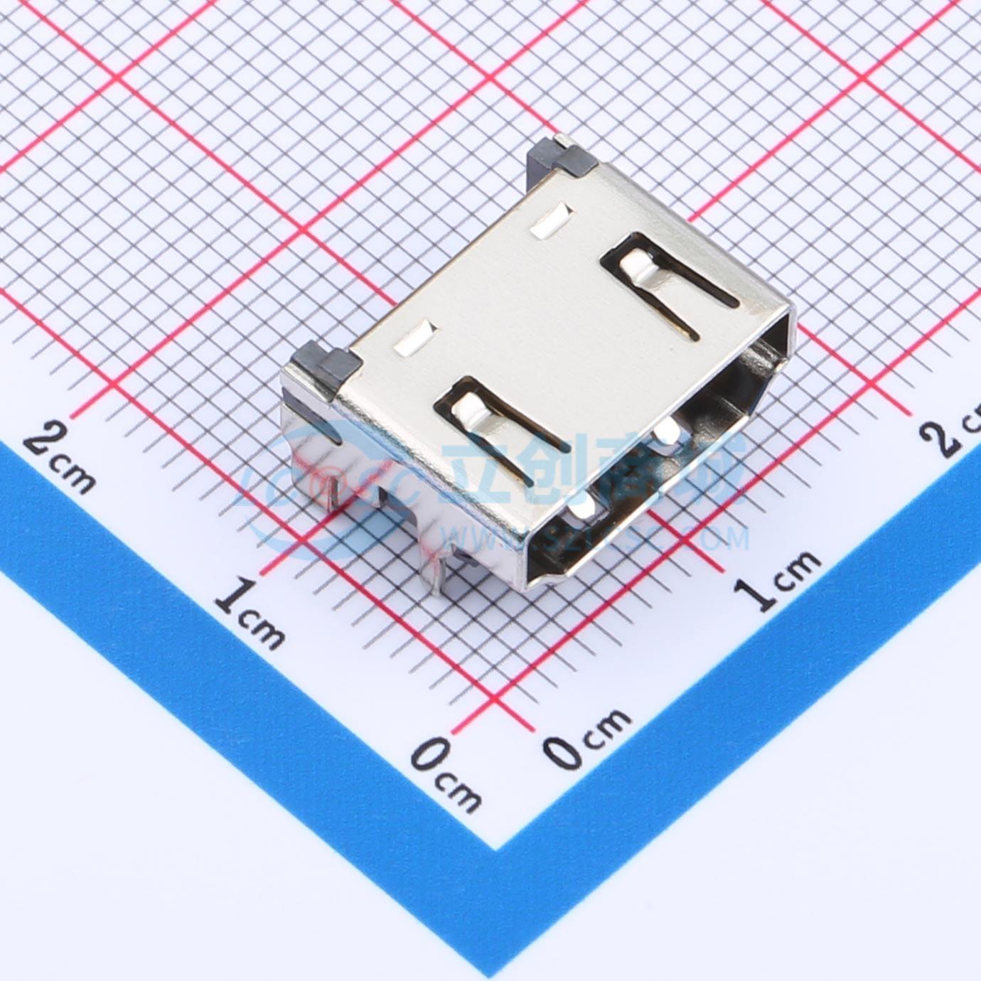 USB连接器 A71-05H5-151N1 插件 原装正品 电子元器件配单