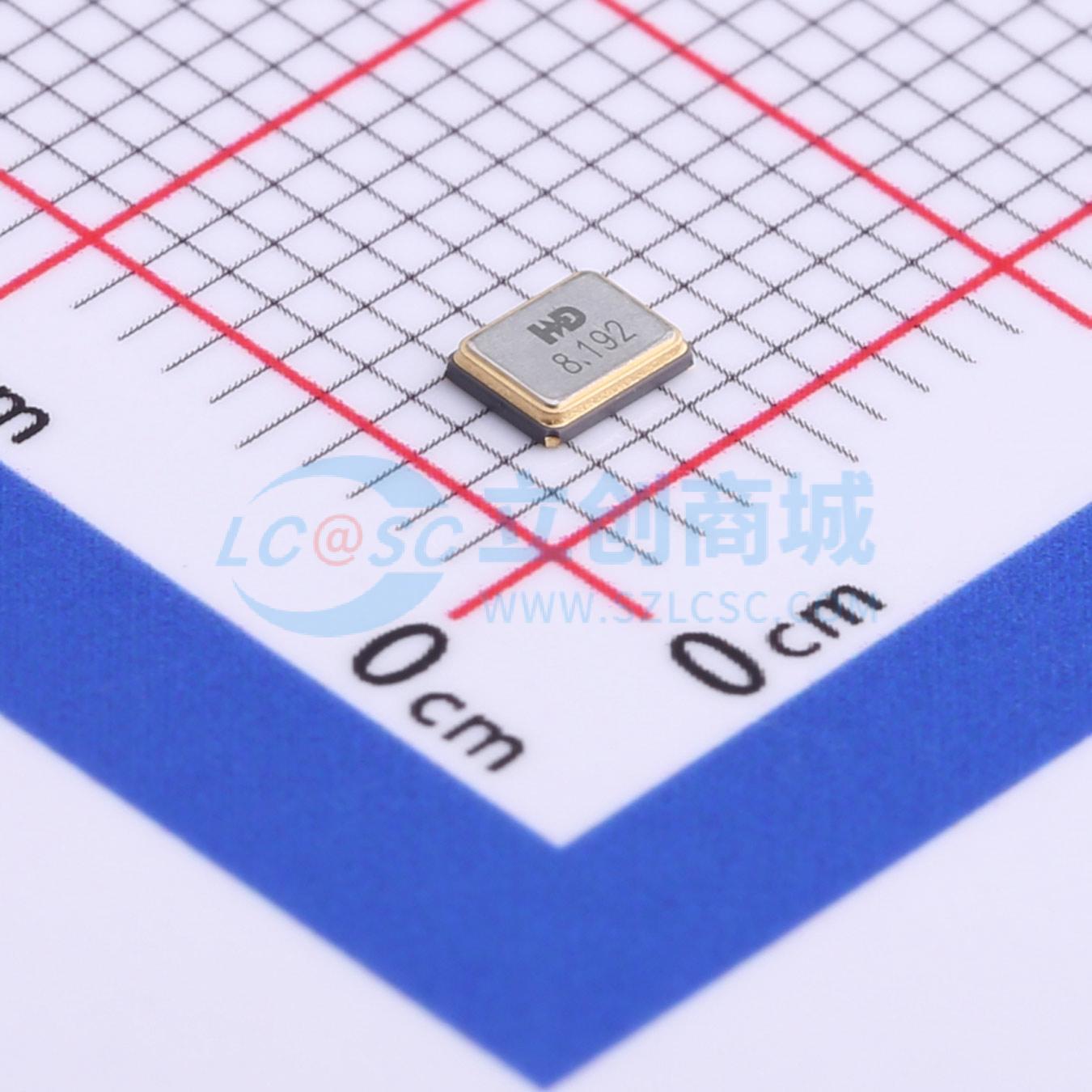 无源晶振 7B008192I01 SMD3225-4P 8.192MHz ±10ppm 10pF 原装