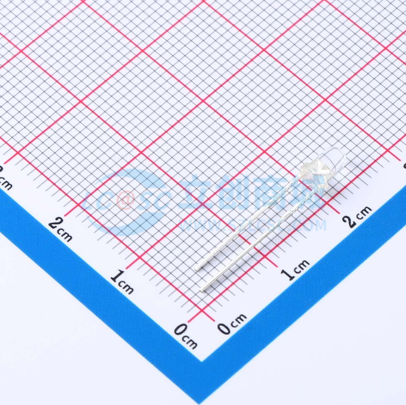 红外发射管 XYC-IR3A940AC-D2 插件,D=3mm 940nm 电子元器件配单