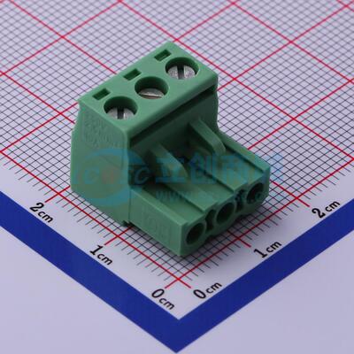 插拔式接线端子 1754465 P=5mm 插头 1x3P 原装 电子元器件配单