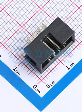 连接器 XDFH-0254-2*4P 插件,P=2.54mm 2x4P 简牛座