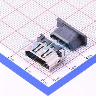 D-Sub/VGA连接器 HYC79-HDMIA19-105 SMD 母 19P 电子元器件配单