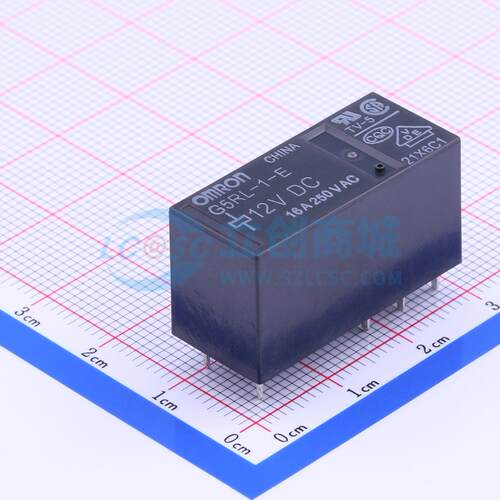 功率继电器 G5RL-1-E DC12 DIP,12.5x28.8mm 原装 电子元器件配单