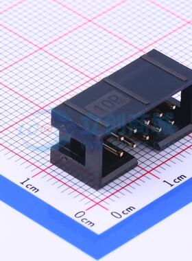 连接器 Z-231011010106 插件,P=2.54mm 2x5P 简牛座