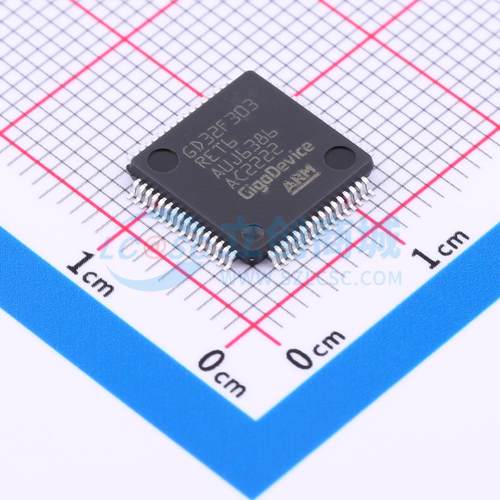 单片机(MCU/MPU/SOC) GD32F303RET6 LQFP-64(10x10) 电子元器件