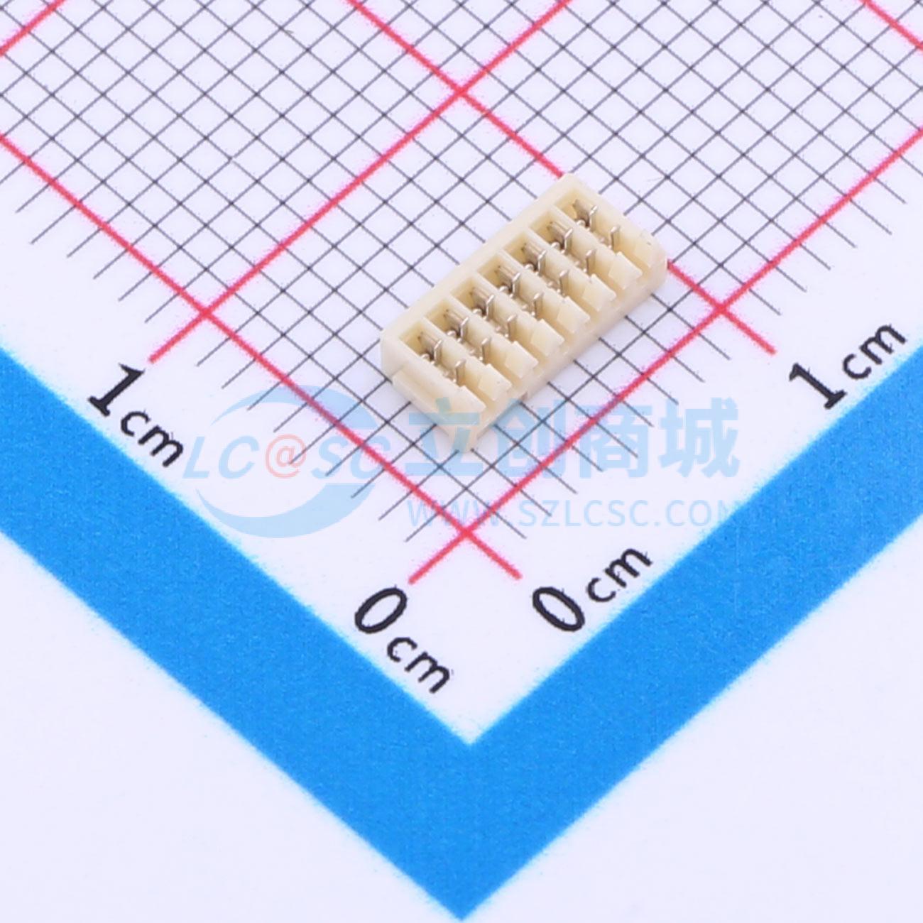 连接器 07SR-3S P=1mm 1x7P IDC连接器 原装