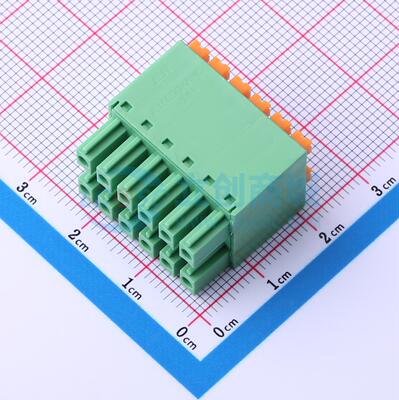 插拔式接线端子 JL15EDGKNHC-38106G01 P=3.81mm 插头 1x6P 原装