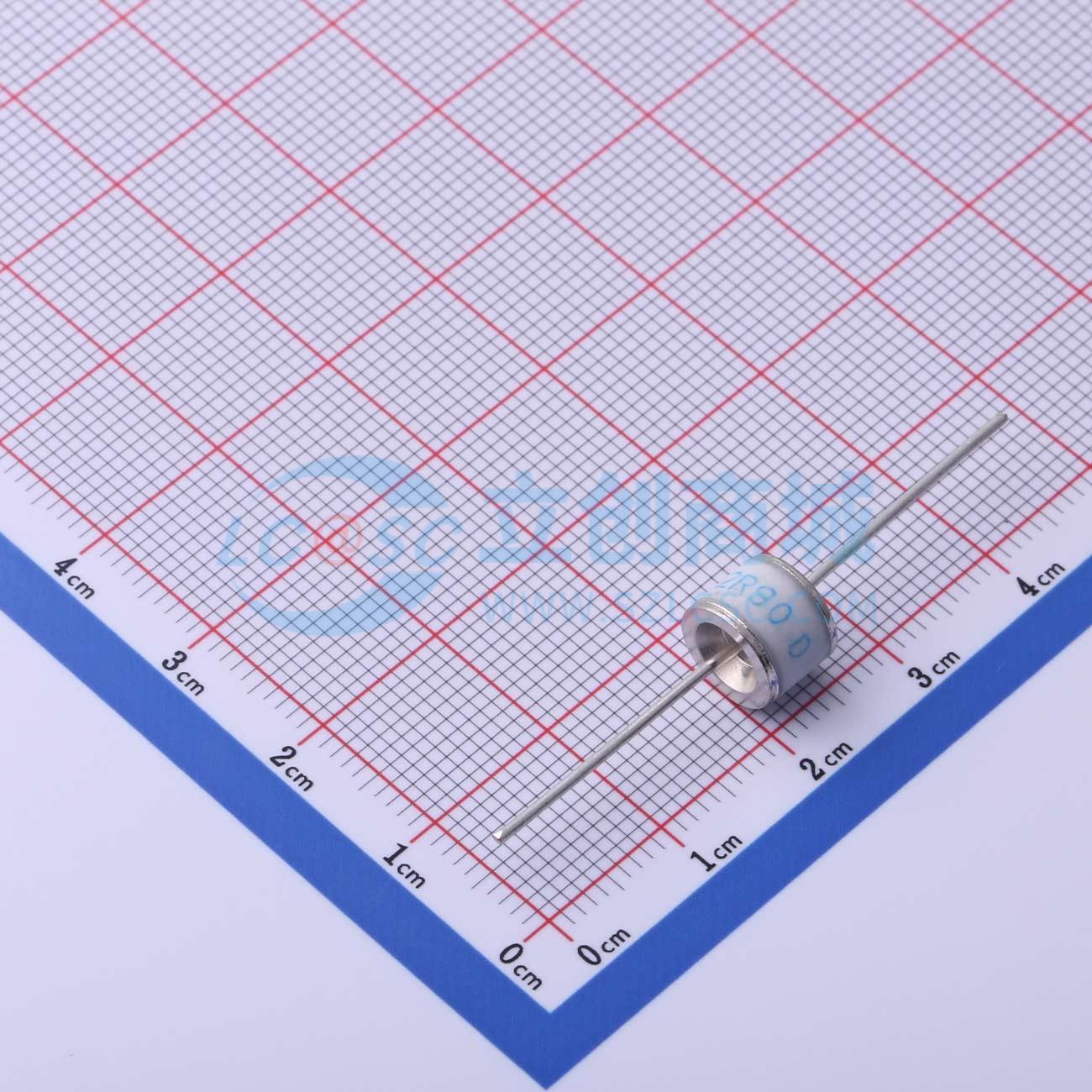 气体放电管(GDT) 2R090TD-8 插件,8x6mm 90V ±20% 电子元器件图片
