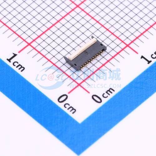 连接器 FR02C023JA1-R5000 SMD,P=0.2mm,卧贴 翻盖式 23P 双侧触