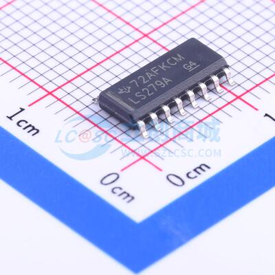 锁存器 SN74LS279ADR SOIC-16 原装正品 电子元器件配单