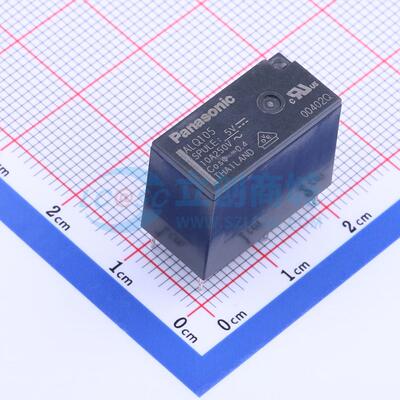 功率继电器 ALQ105 插件,10x20mm 5V 原装正品 电子元器件配单