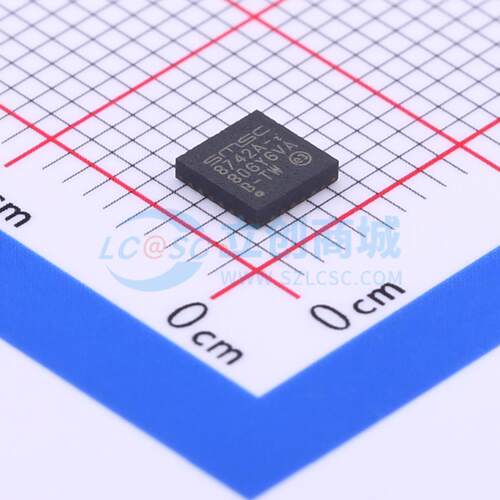 以太网收发器 LAN8742AI-CZ QFN-24-EP(4x4) 原装 电子元器件配单