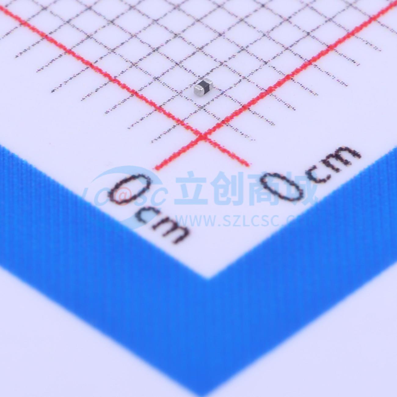 50只 磁珠 GZ0603D102TF 0201 1kΩ@100MHz ±25% 2.5Ω 100mA 原