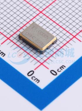 无源晶振 Q3309CA500125 SMD7050-4P 1MHz 原装 电子元器件配单