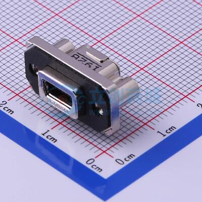 USB连接器 MUSBB15134 插件 母 弯插 原装正品 电子元器件配单