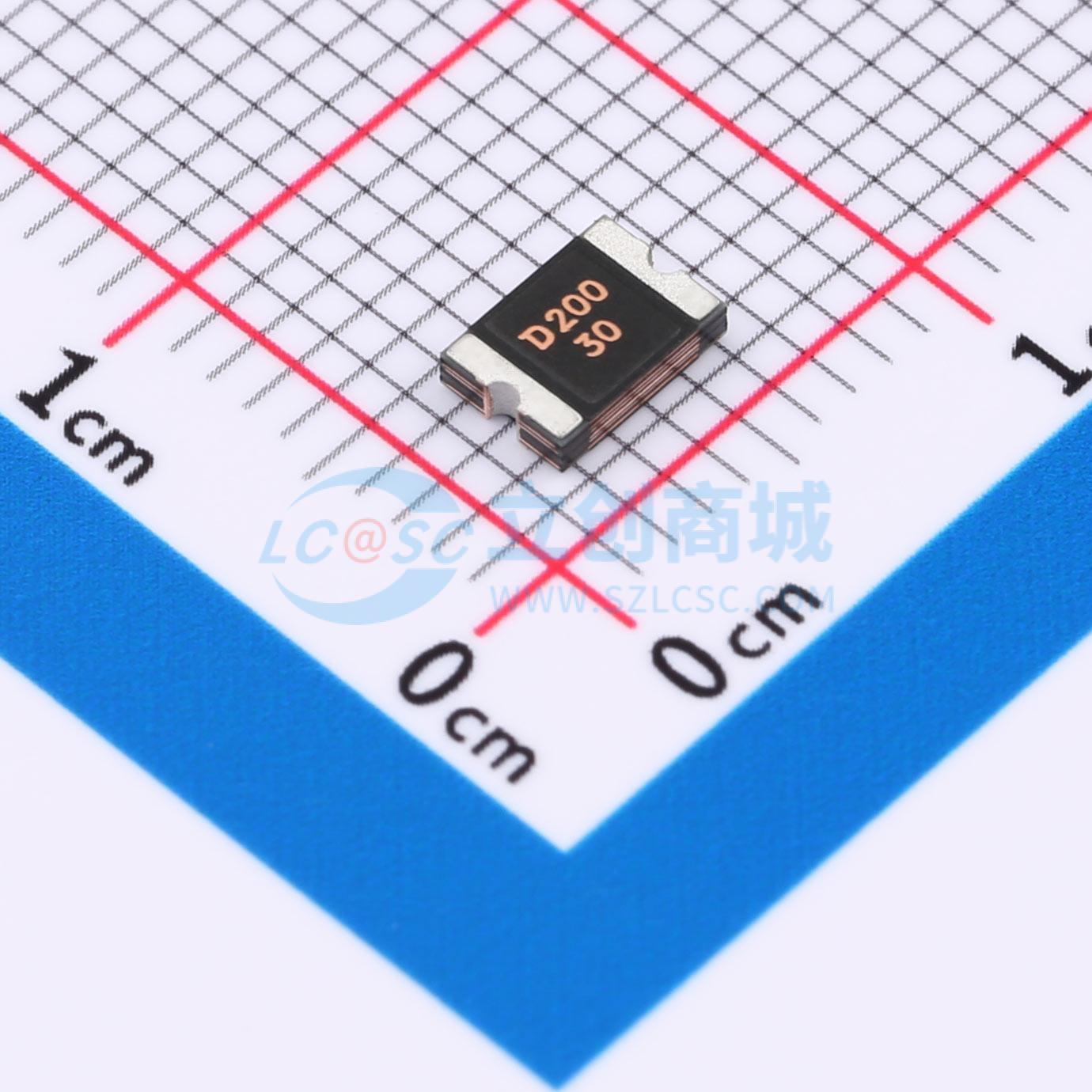 自恢复保险丝 SMD1812-200/30N 1812 30V 2A 原装 电子元器件配单