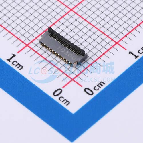 连接器 FH35C-21S-0.3SHW(50) SMD,P=0.3mm,卧贴 翻盖式 21P 双侧