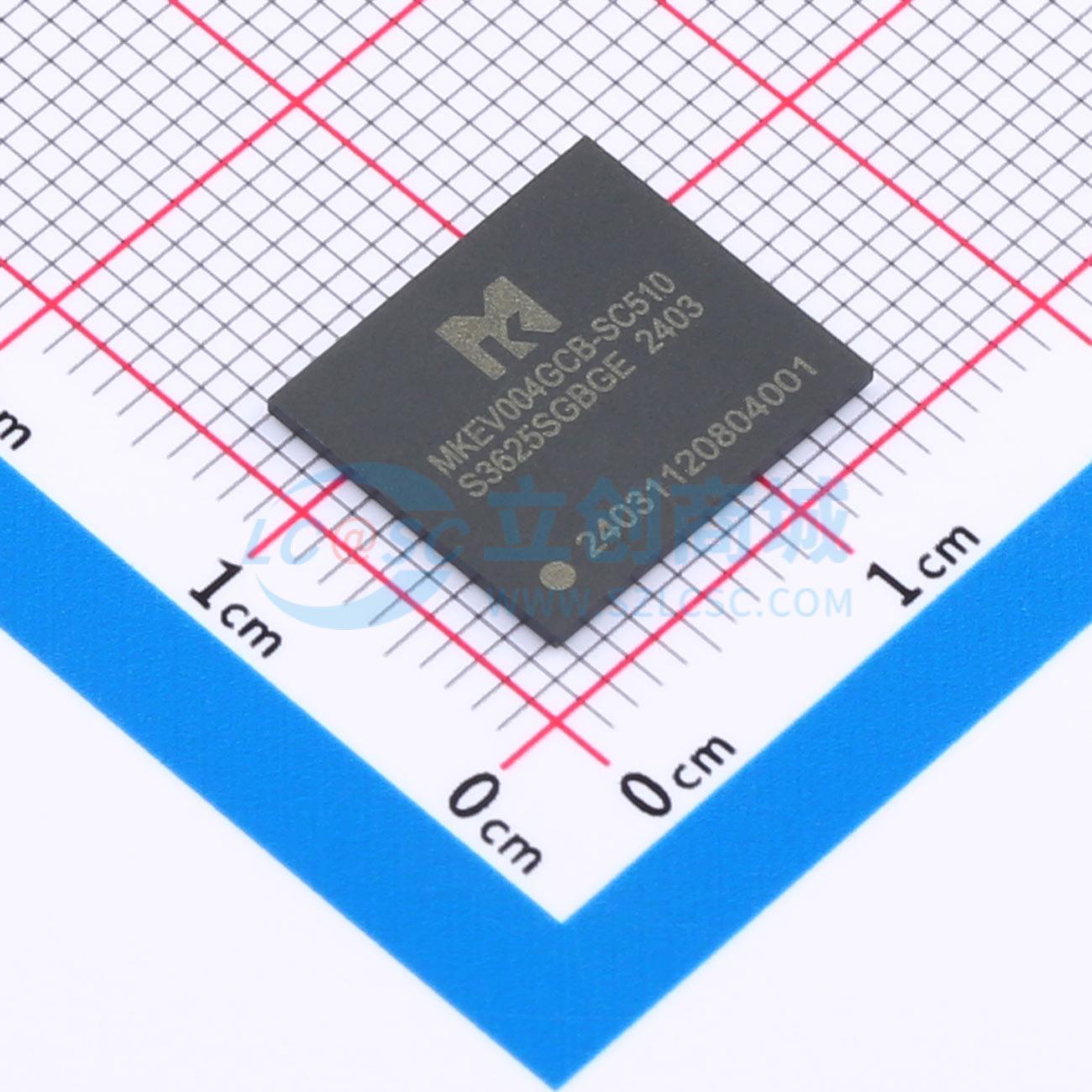 eMMC MKEV004GCB-SC510 FBGA-153(11.5x13) 原装 电子元器件配单