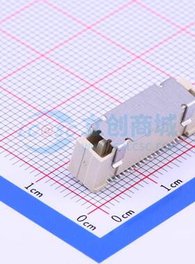 板对板与背板连接器 61083-044402LF SMD,P=0.8mm 立贴 原装正品