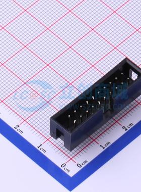 连接器 321020RG0ABK00A04 弯插,P=2.54mm 2x10P 简牛座