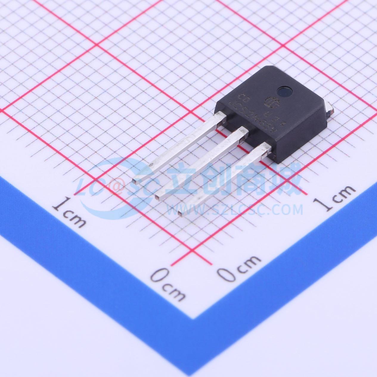 场效应管MOS JCS2N65VC-IPAK TO-251 650V 2A 吉林华微 原装