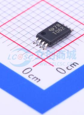 FET输入运放 TL062CPWR TSSOP-8-3.0mm 原装正品 电子元器件配单