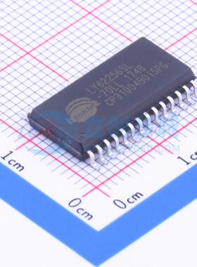 静态随机存取存储器(SRAM) LY62256SL-70LL SOP-28-300mil 原装