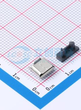 USB连接器 MICRO 180°LTJBH5.0 SMD 母 立贴 电子元器件配单