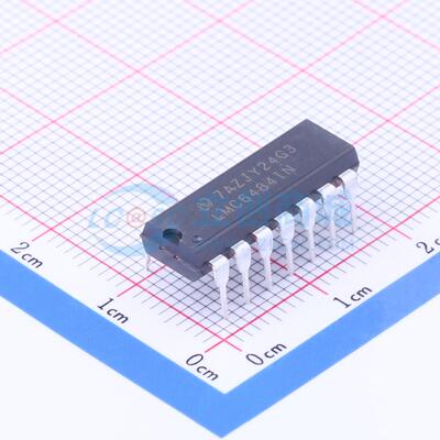 精密运放 LMC6484IN/NOPB DIP-14 原装正品 电子元器件配单