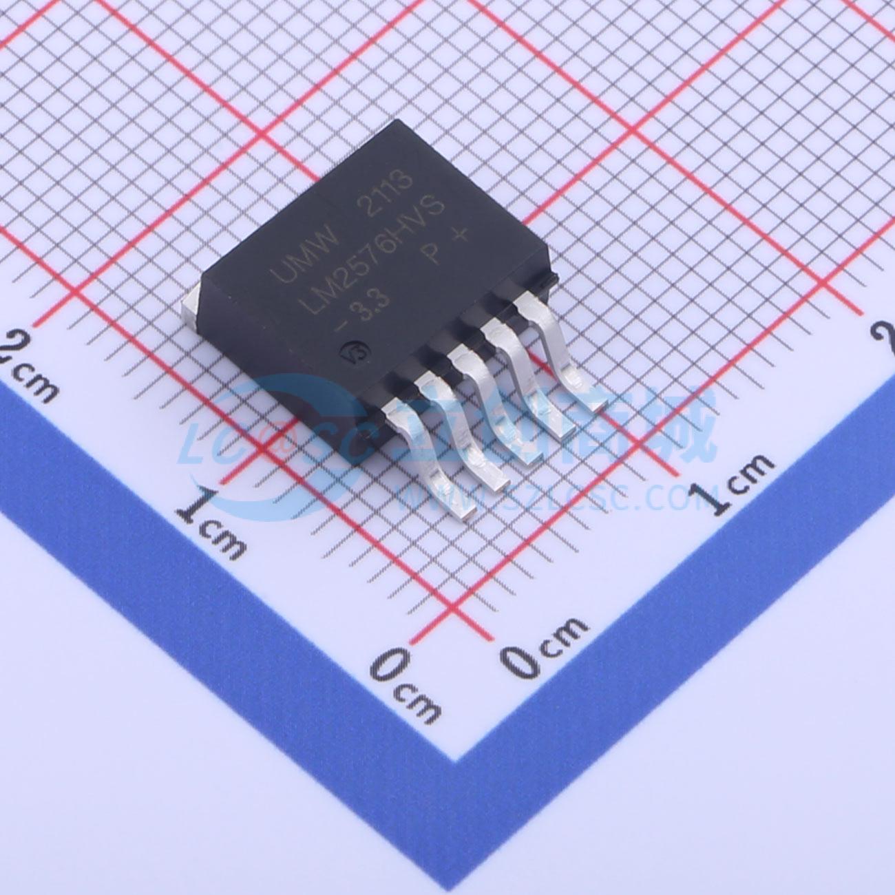 DC-DC电源芯片 LM2576HVS-3.3 TO-263-5 原装正品 电子元器件配单