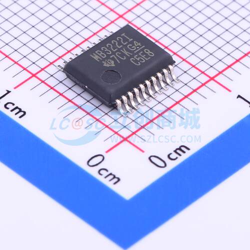 RS232芯片 MAX3222IDBR SSOP-20-5.2mm 原装正品 电子元器件配单