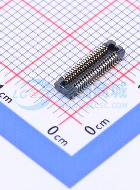 板对板与背板连接器 AXT340124 SMD,P=0.4mm 立贴 电子元器件配单