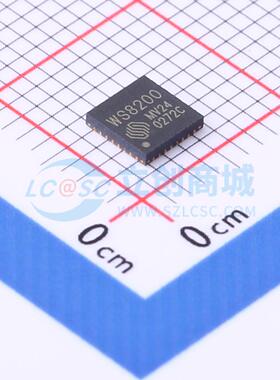 无线收发芯片 WS8200 QFN-32-EP(4x4) 原装正品 电子元器件配单