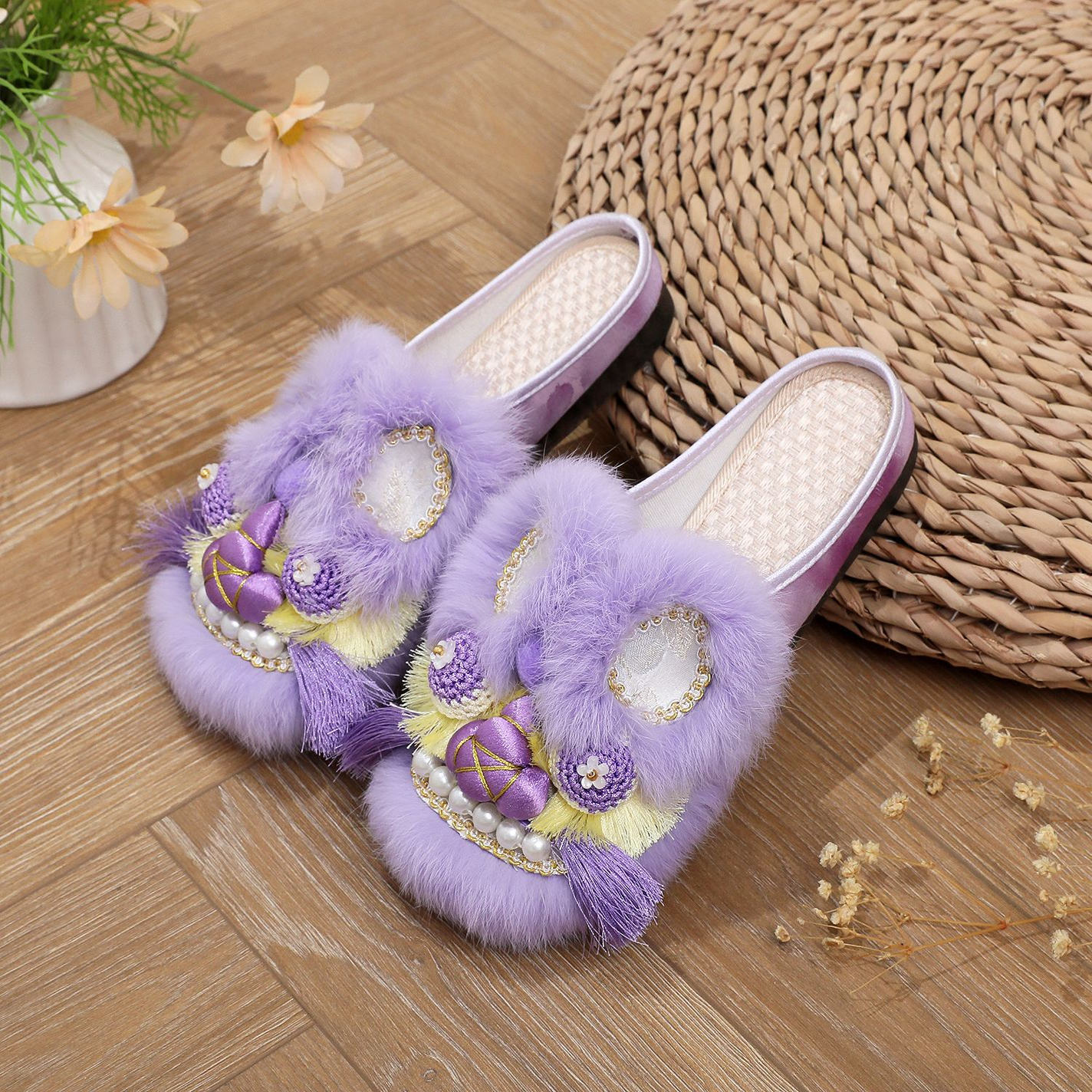 原创春夏新款国潮复古平底布鞋女