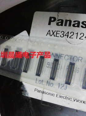 AXE342124 松下原装进口连接器 0.4mm 42pin 板对板母座 优势现货