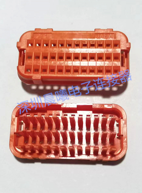 MX23A36XF1 JAE原装 汽车连接器 36P 2.5MM 防水后盖 MX23A36XF1
