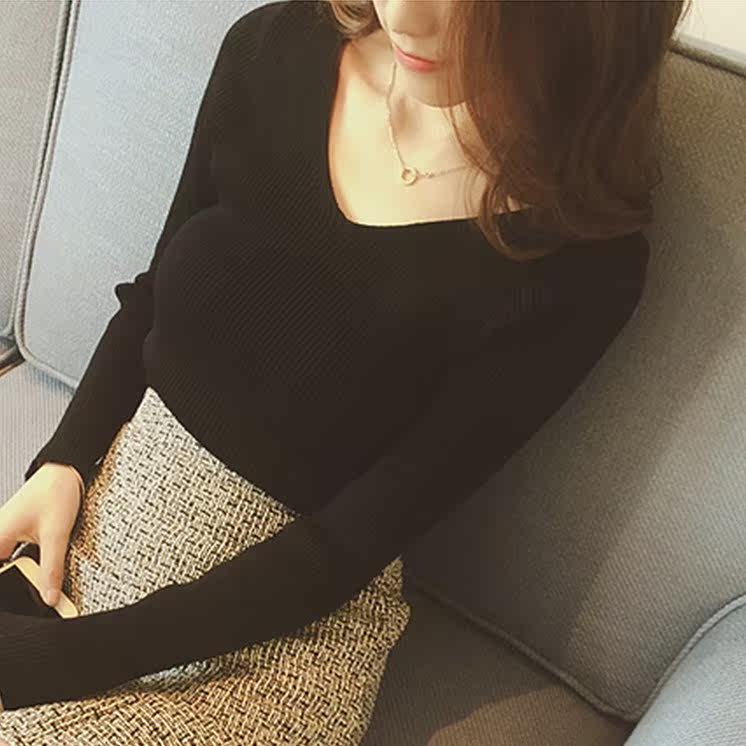 加肥加大码女装新款毛衣 200斤胖妹妹显瘦弹力针织打底衫内搭上衣在类目 女装/女士精品, 大码女装中 - 来自Buy2taobao.com提供专业的淘宝代购服务