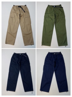 直筒多袋休闲长裤 风男女款 pant工装 山系户外小野人cargo