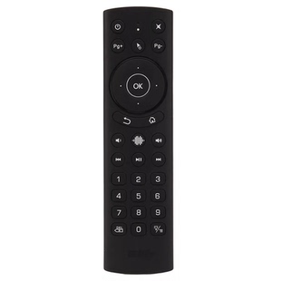 红外学习飞鼠陀螺仪s905定制版 本 语音2.4G电视盒子遥控器 极客库