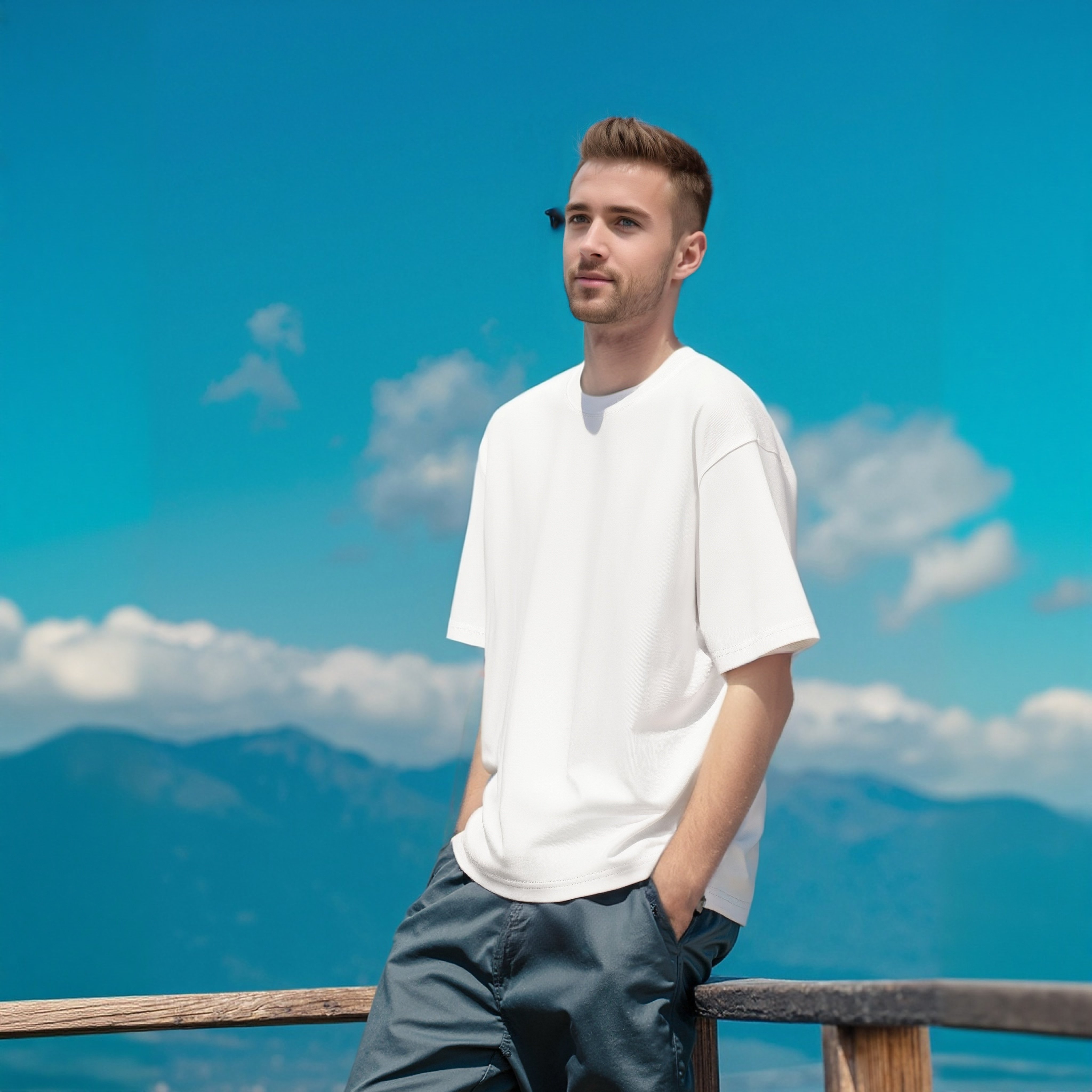 260G重磅全棉白色短袖t恤男女夏季重磅日系男生打底半袖上衣男款,男装,T恤,淘宝优惠券,粉丝福利购,淘宝优惠卷