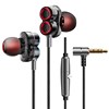 wired earphone ear piece hifi 3.5mm cell phone earbuds